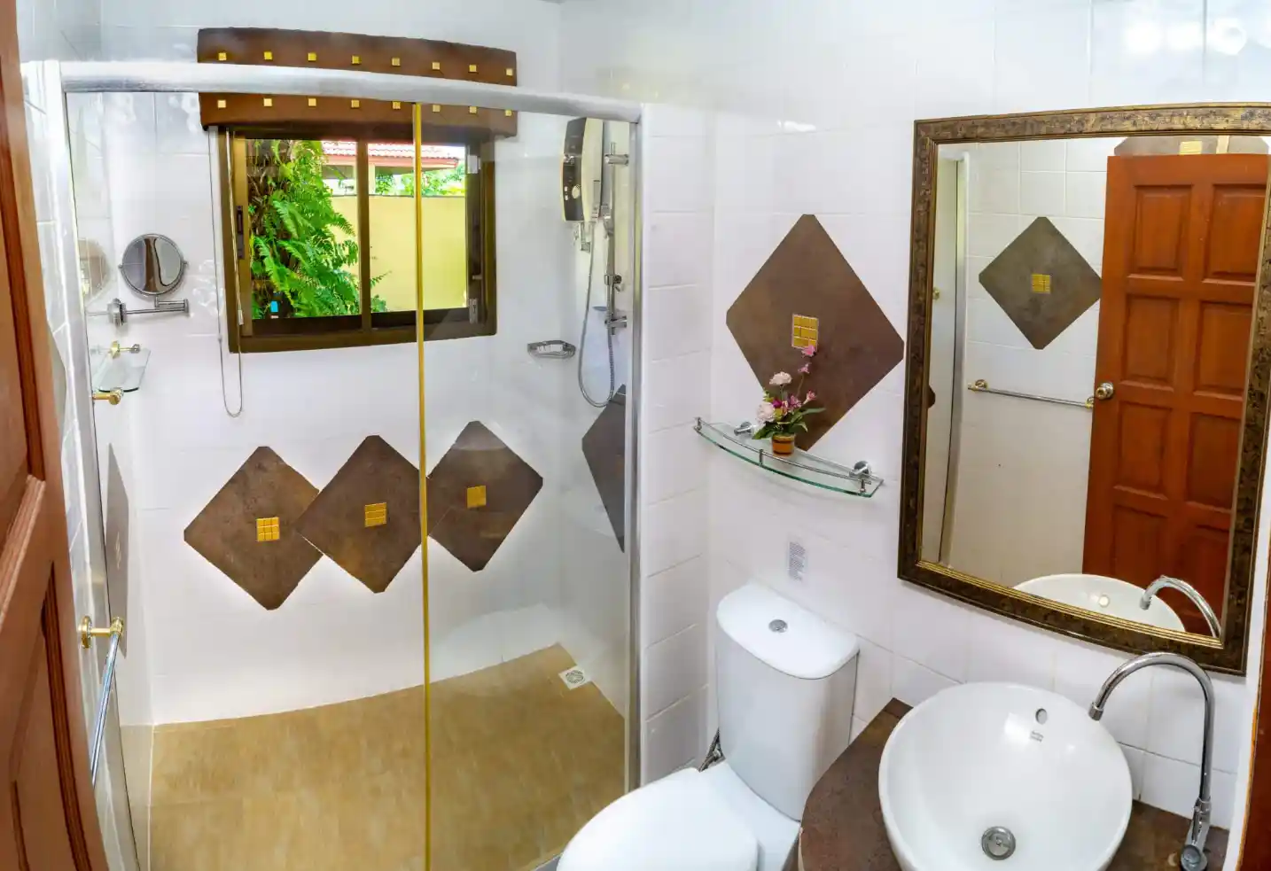 The Coconuts Villa bathroom 2 with shower