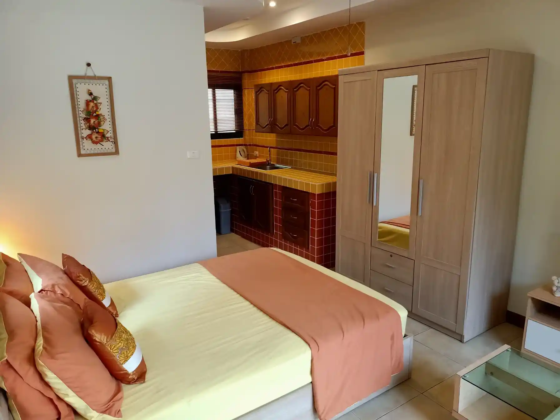The Coconuts Villa studio apartment interior