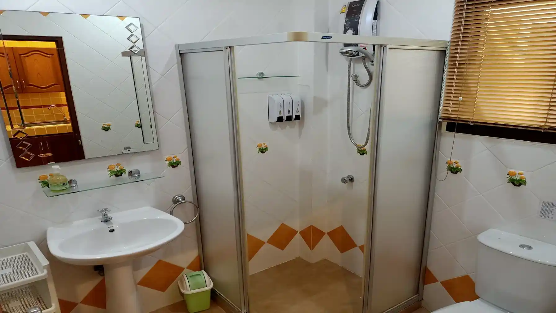 The Coconuts Villa studio bathroom interior