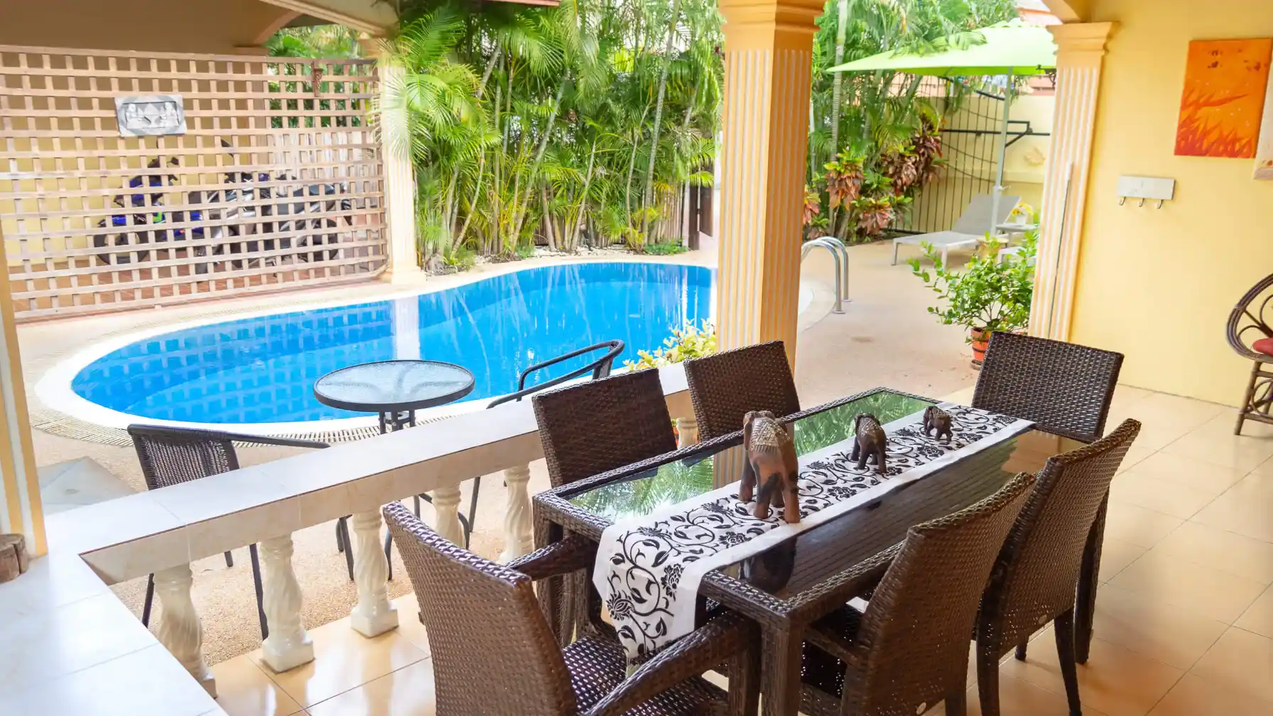 Coral Island Villa Patio 1