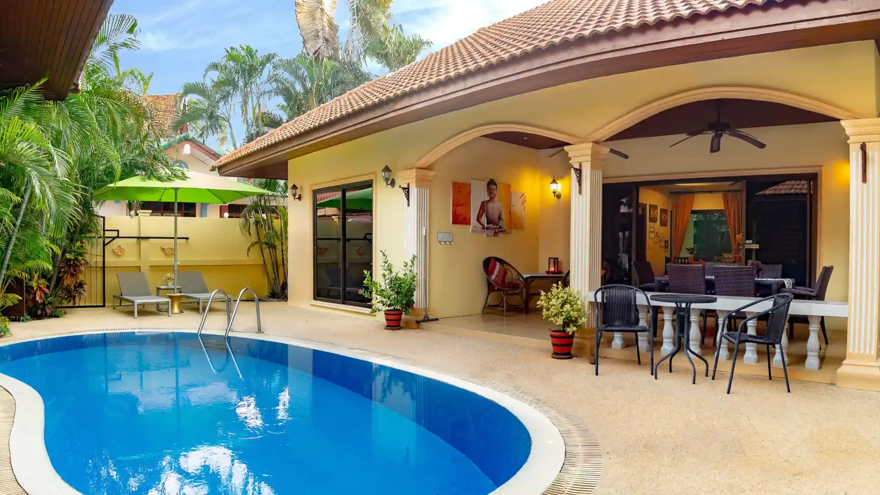 Coral Island Villa Pool 1